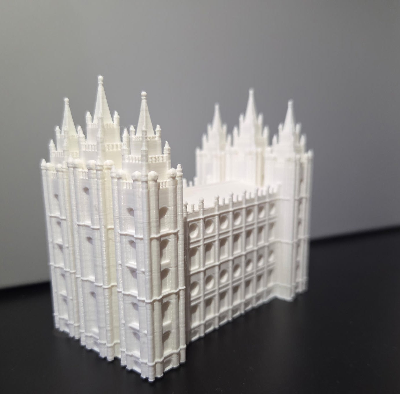 Salt Lake Utah Temple Miniature – 3D Printed Keepsake